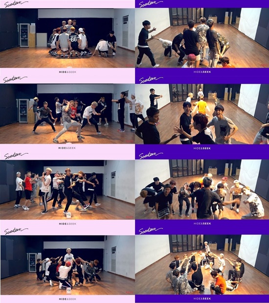 아이돌 그룹 세븐틴이 '만세' 스페셜 안무 영상을 공개했다. 영상 속 세븐틴은 '비글미' 넘치는 모습으로 웃음을 줬다. /플레디스