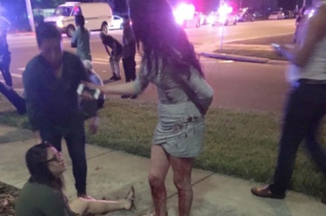 미국 플로리다 주 올랜도의 한 나이트클럽에서 12일 새벽(현지 시각) 총기 난사 사건이 발생해 최소한 50명이 숨지고 53명 이상이 다쳤다. /CNN 캡처