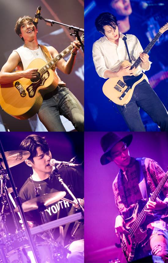 밴드 씨엔블루가 일본 데뷔 5주년 기념 아레나 투어를 열고 현지 팬들과 소통했다. /FNC엔터테인먼트 제공
