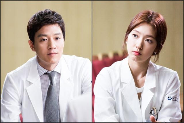 '닥터스' 멜로 어딨죠. 배우 김래원(왼쪽)과 박신혜가 SBS '닥터스'에서 갈등했다. /SBS 제공