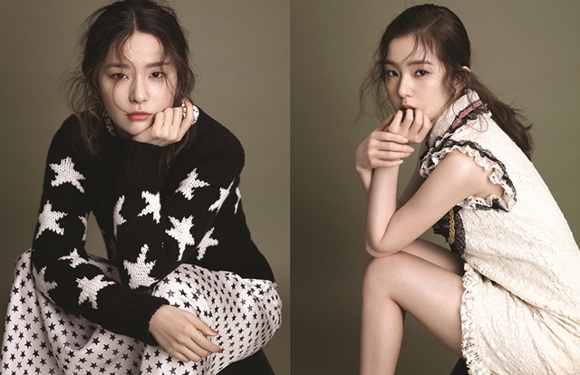 레드벨벳 슬기(왼쪽)과 아이린. 두 사람은 아시아 뷰티 아이콘으로 소개됐다. /SM엔터테인먼트 제공