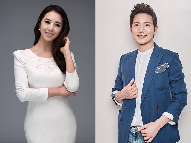 방송인 이지애(왼쪽), 김정근 부부가 첫 동반 출연 예능으로 tvN '택시'를 선택했다. /디모스트엔터테인먼트 제공