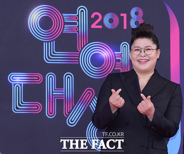 지난 22일 'KBS 2018 연예대상'에서 개그우먼 이영자가 대상을 받았다./김세정 기자