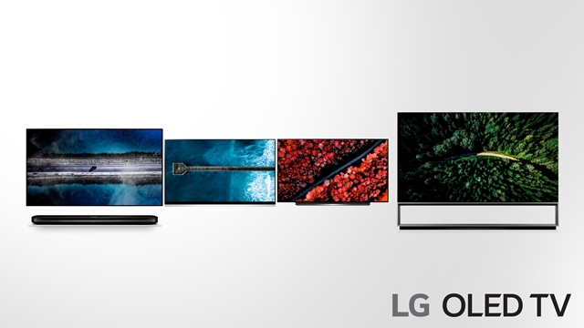 LG전자는 'CES 2019'에서 TV 전략제품을 대거 선보일 예정이다. 사진은 LG 올레드 TV 신제품 주요 모델 W9, E9, C9, Z9 시리즈(왼쪽부터) /LG전자 제공