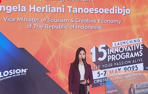 Wamenparekraf Angela Tanoesoedibjo Ingatkan Peran Penting Anak Muda dalam Industri Kreatif