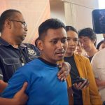 Pegi Setiawan, saat konferensi pers kasus pembunuhan Vina Cirebon di Polda Jabar. Foto: kumparan.com