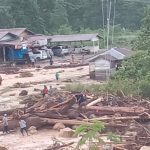 Banjir Bandang Terjang Jalan Lintas Gayo Lues-Aceh Tenggara