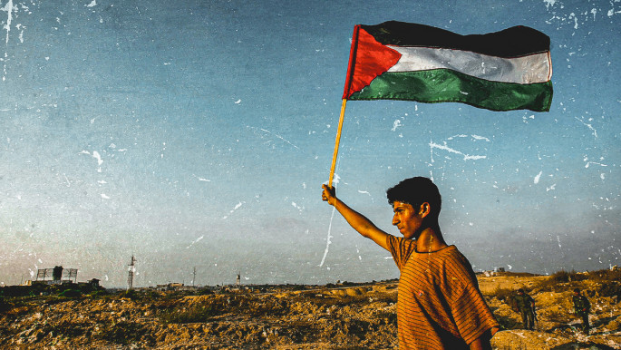 Ilustrasi Bendera Palestina. Foto: Newarab.com
