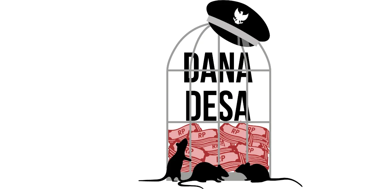 Ilustrasi korupsi dana desa