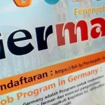 Iklan Ferienjob Program in Germany di salah satu media sosial. Foto: Tempo
