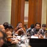 Diskusi tentang peran strategis PLB Arun sebagai pusat energi hub Asia, Bogor, 16 – 17 Mei 2024. Foto: Dokumentasi Corcomm PAG