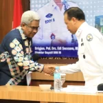 Penjabat Bupati Aceh Utara Mahyuzar dan irektur Pemberdayaan Alternatif BNN Pusat Brigjen Polisi Edi Swasono. Foto: Humas Aceh Utara