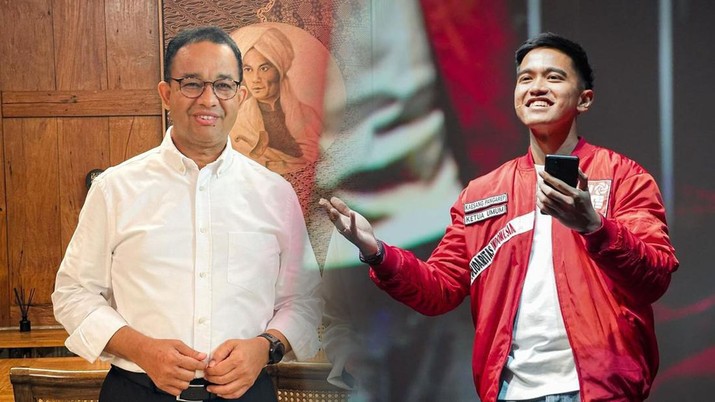 Foto Kolase Anies Baswedan dan Kaesang Pangarep. Foto: CNBC Indonesia