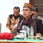 Anggota Komisi III DPR RI Hinca Panjaitan saat mengikuti pertemuan Kunjungan Kerja Komisi III di Banda Aceh, Jumat (31/5/2024). Foto: Hira/vel/dpr.go.id
