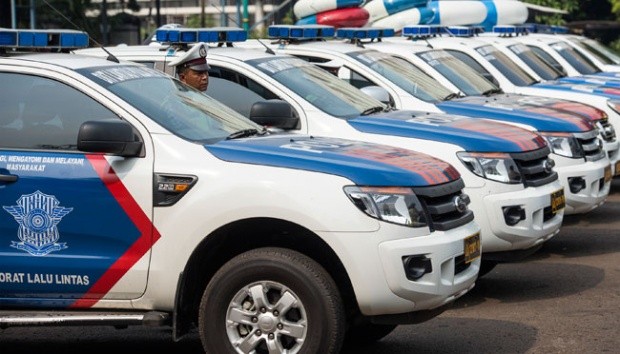 Ilustrasi kendaraan dinas Polisi Lalu Lintas. Foto: reqnews.com