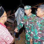 Danrem Ali Imran tinjau dampak badai di Aceh Utara