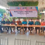 12 parpol mendeklarasikan dukungan untuk Ismail Manaf sebagai Bacalon Wali Kota Lhokseumawe, Jumat, 26 Juli 2024. Foto for Line1.News