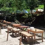 Suasana Pentago Garden di Desa Blang Tampu, Kecamatan Bukit, Bener Meriah. Foto: Line1.News/fbp