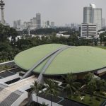 Gedung kura-kura DPR RI di Senayan. Foto: Antara