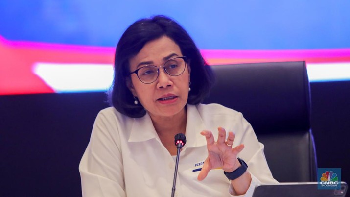 Menteri Keuangan Sri Mulyani. Foto: CNBC Indonesia