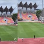KAMMI USK Kecam Kehadiran Pawang Hujan di Stadion Harapan Bangsa