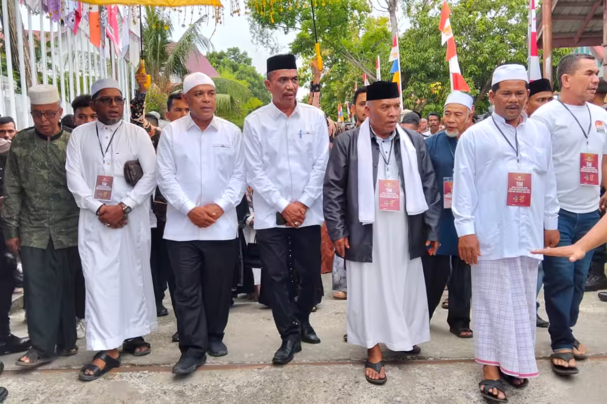 Daftar ke KIP Pidie, Pasangan JASA Klaim Mampu Raih Suara di Atas 60 Persen