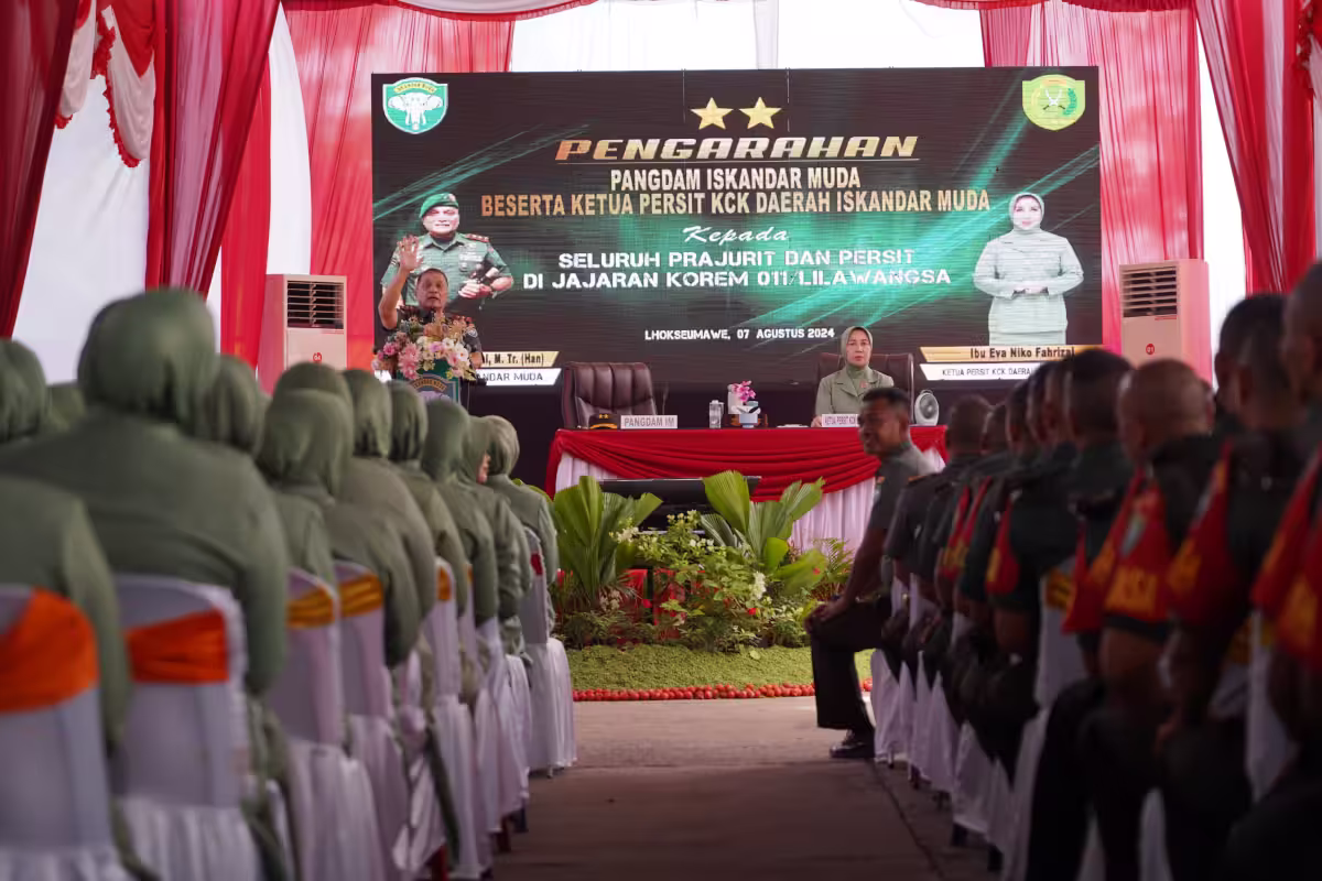 Pangdam IM kunker ke Lhokserumawe, Rabu, 7 Agustus 2024. Foto: Istimewa