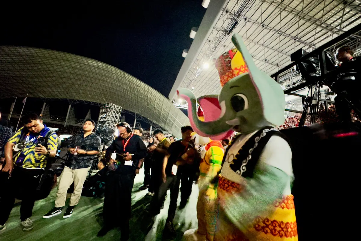 Maskot PON XXI Aceh-Sumut. Foto: Adi G for Line1.News