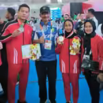 Para Atlet Wushu Aceh bersama ofisial dan pelatih. Foto: Istimewa