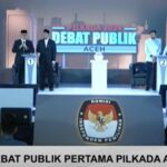 Debat publik perdana Pilkada Aceh 2024