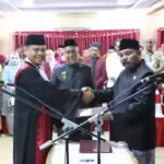 Pengucapan sumpah pimpinan DPRK Lhokseumawe 2024 2029 2