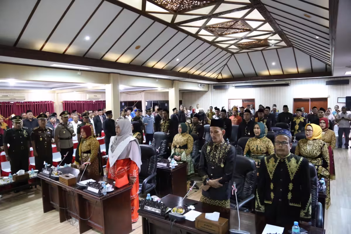 Pengucapan sumpah pimpinan DPRK Lhokseumawe 2024 2029 6