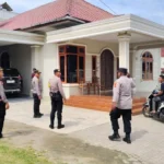 Polisi patroli sambang ke rumah calon wali kota Lhokseumawe
