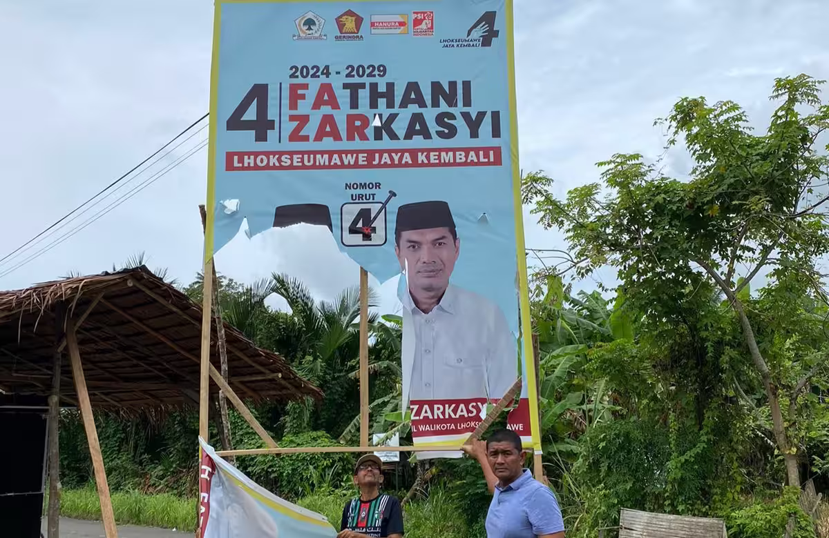 APK fathani Zarkasyi dirusak