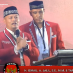 Ayahwa Panyang saat debat perdana