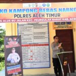 Kapolres Aceh Timur Launching KBN