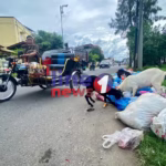 Tumpukan sampah di Lhokseumawe Line1News Fajar3