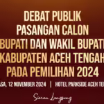 debat pilkada aceh tengah