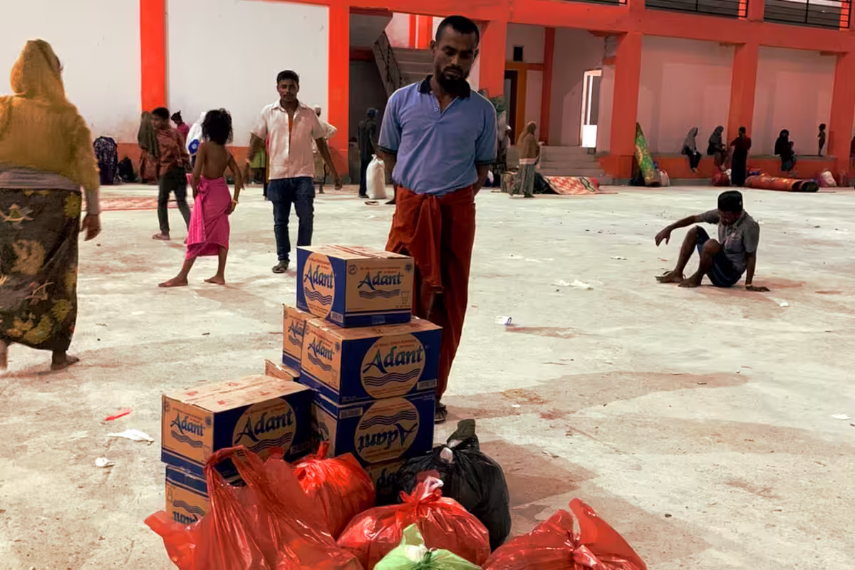 pengungsi rohingya di gor tapaktuan