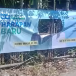 spanduk dirusak 31 oktober