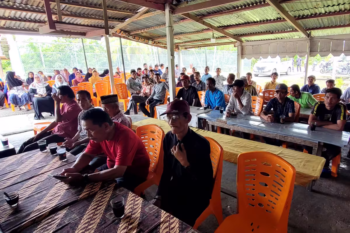 warga simeulue bertemu syeh fadhil