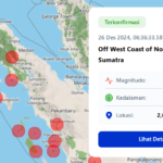 Gempa Simeulue 4,3 M
