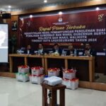 Rapat pleno rekapitulasi suara KIP Lhokseumawe