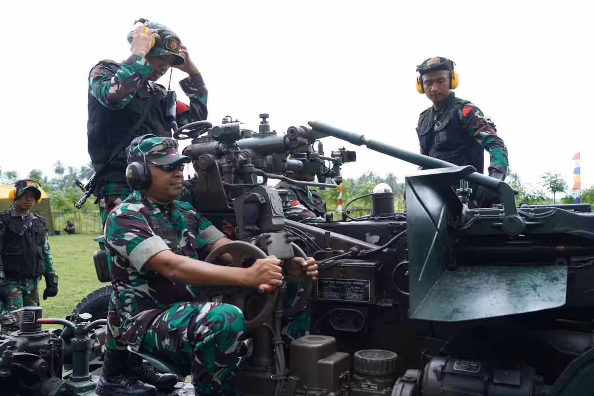 TNI AD Latihan Perang (5)