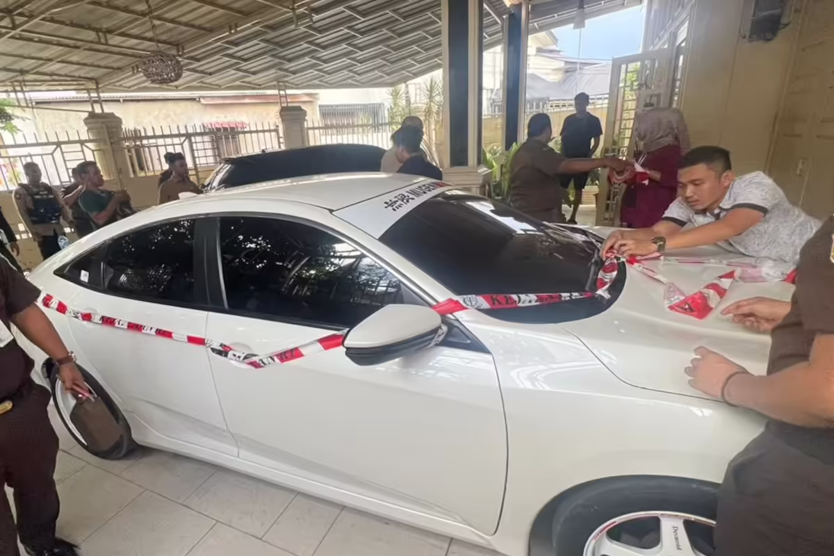 Tim JPU Kejari Lhokseumawe menyita aset Hariadi