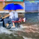banjir pusat kota lhokseumawe line1news fajar3