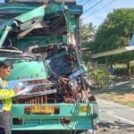 kondisi truk fuso hijau