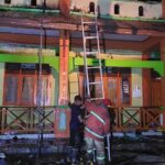 pemadam kebakaran di dayah babul maghfirah