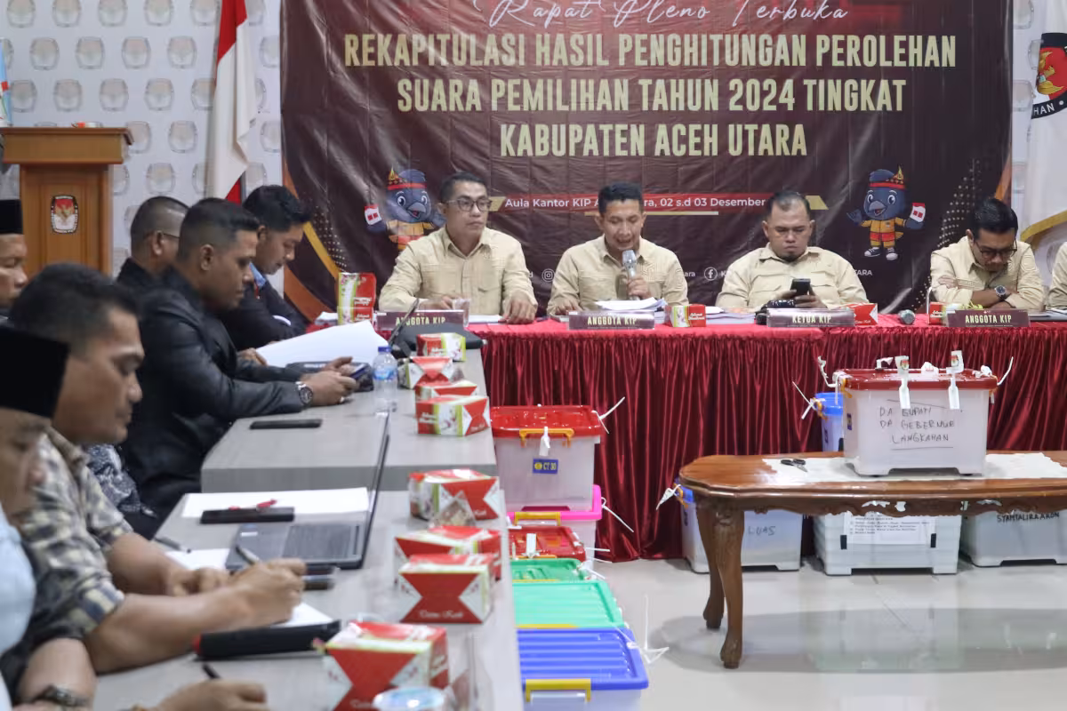 pleno rekapitulasi aceh utara5