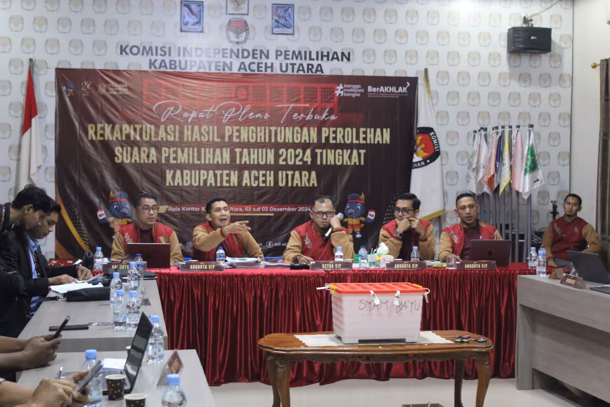pleno rekapitulasi aceh utara6